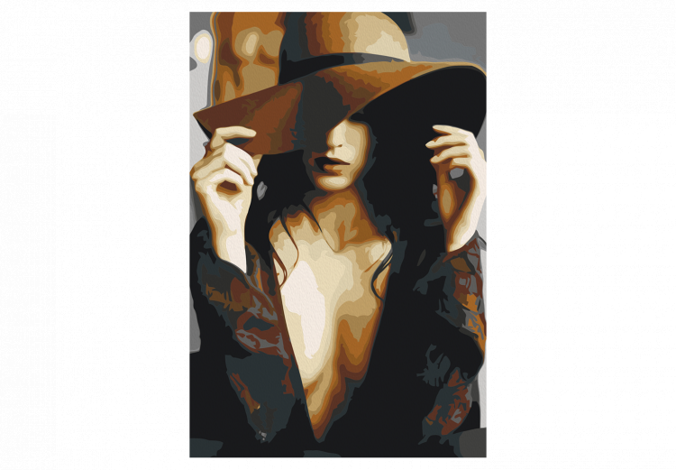 Paint by Number Kit Brown Hat 134518 additionalImage 7