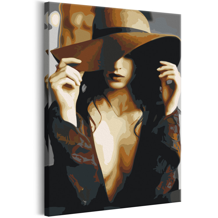 Paint by Number Kit Brown Hat 134518 additionalImage 5