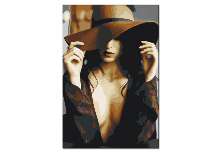Paint by Number Kit Brown Hat 134518 additionalImage 6