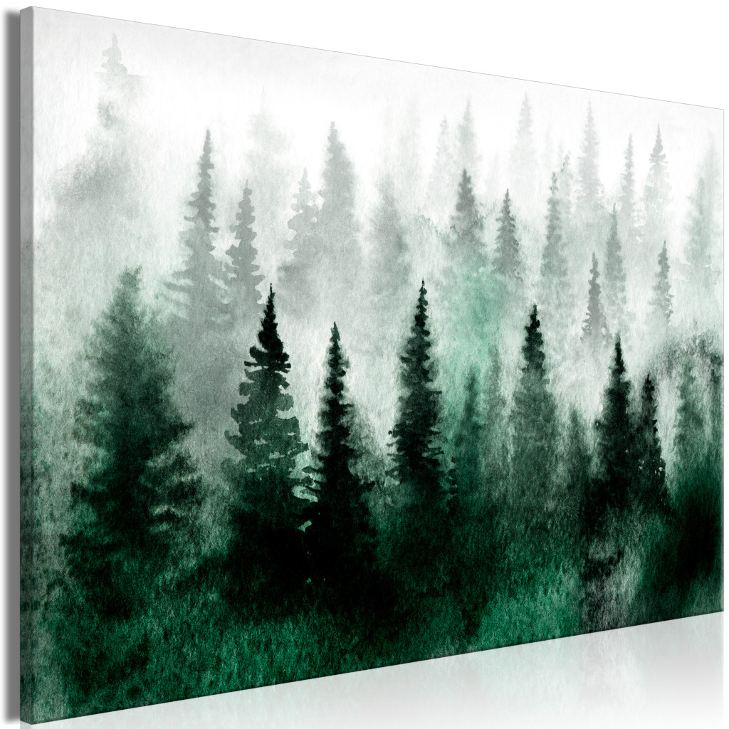 Schilderij Scandinavian Foggy Forest [Large Format]