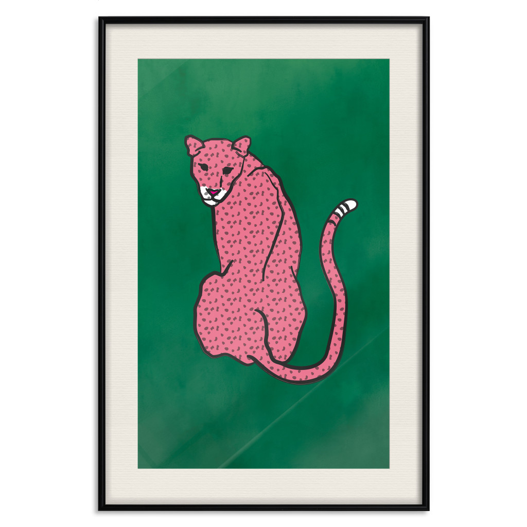 Muur Posters Pink Cheetah [Poster]