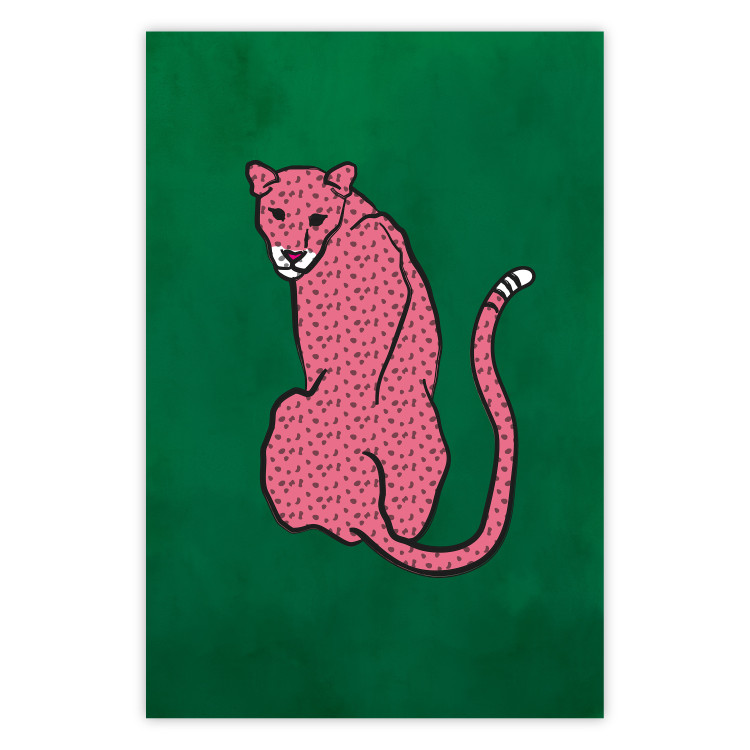 Wall Poster Pink Cheetah [Poster] 142618