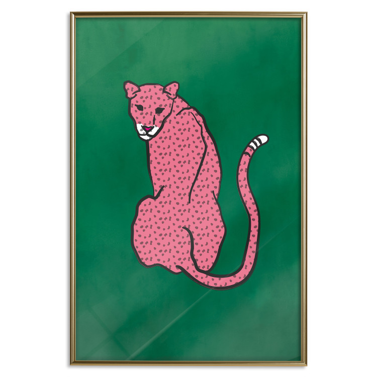 Wall Poster Pink Cheetah [Poster] 142618 additionalImage 24