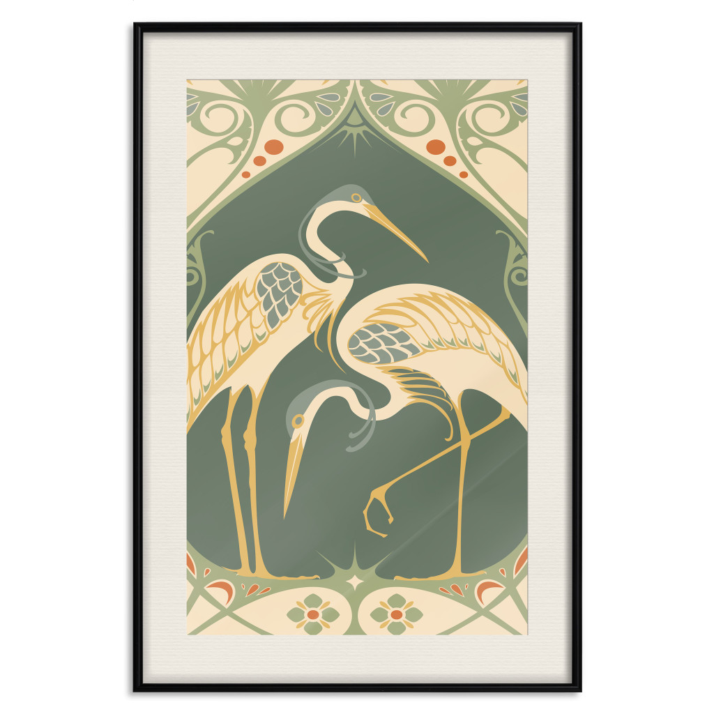 Cartaz Stylish Cranes [Poster]