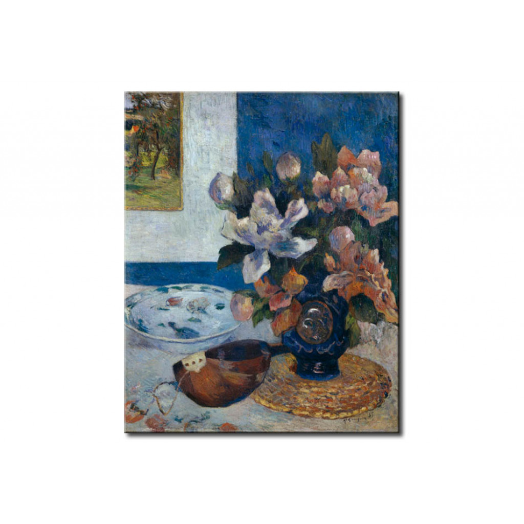 Schilderij  Paul Gauguin: Nature Morte à La Mandoline
