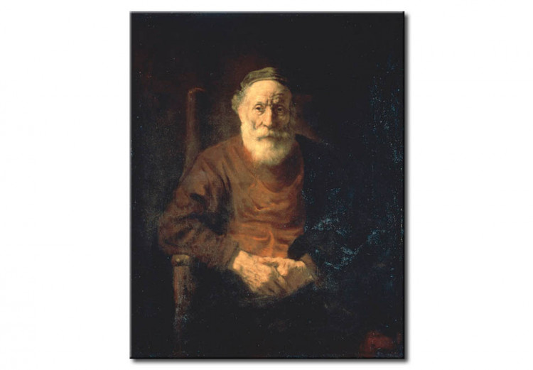 Tableau déco Portrait d'un vieil homme en rouge 52118
