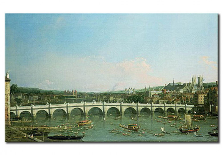 Cuadro famoso El puente de Westminster desde el Norte con el Palacio de Lambeth en la distancia 53018