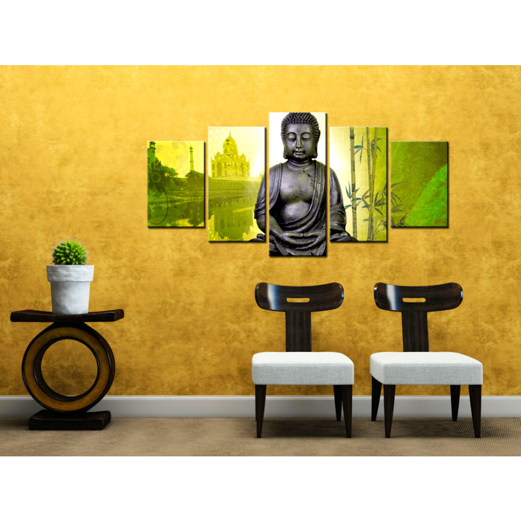 Pintura Em Tela Buddha II