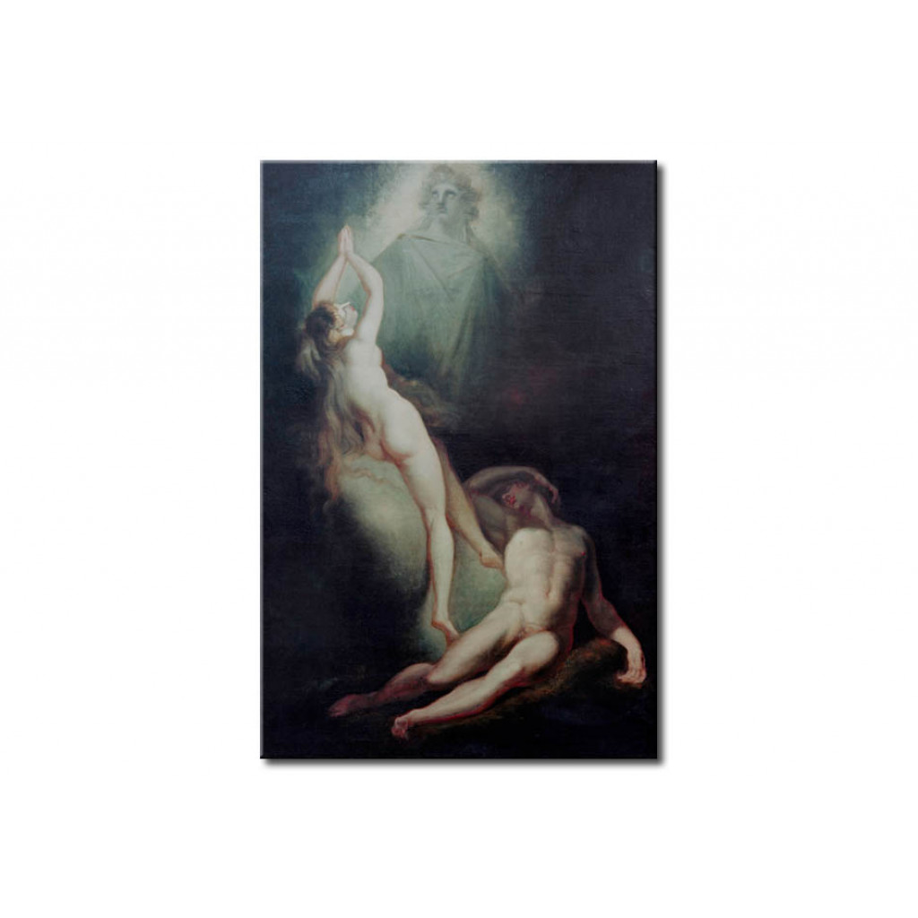 Schilderij  Johann Heinrich Füssli: The Creation Of Eve