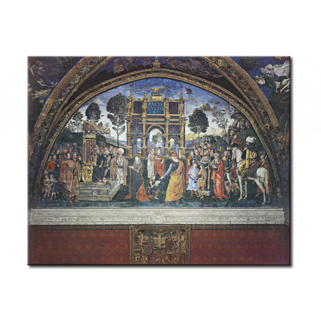 Reprodukcja Obrazu The Disputation Of Saint Catherine Of Alexandria