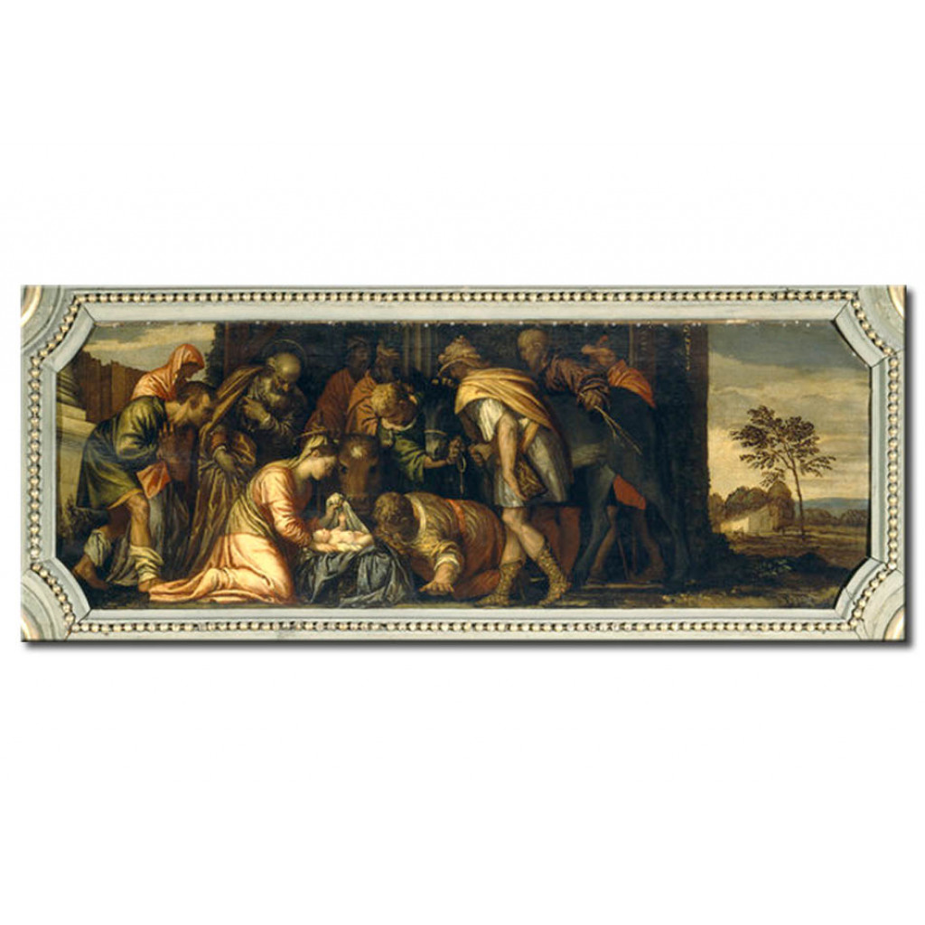 Schilderij  Paolo Veronese: The Nativity