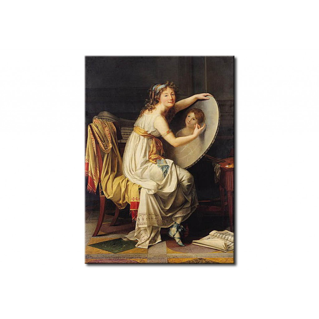 Målning Portrait Of Rose Adelaide Ducreux