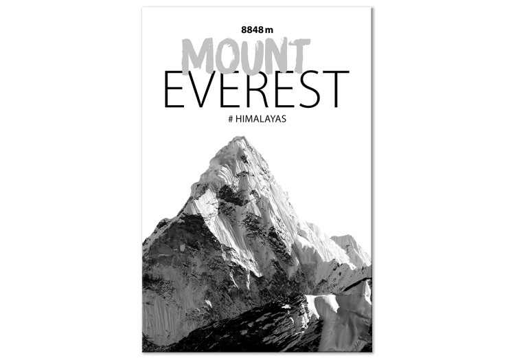 Cuadro en lienzo Mount Everest (1 Part) Vertical