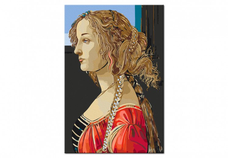 Cuadro numerado para pintar Simonetta Vespucci 134228 additionalImage 6