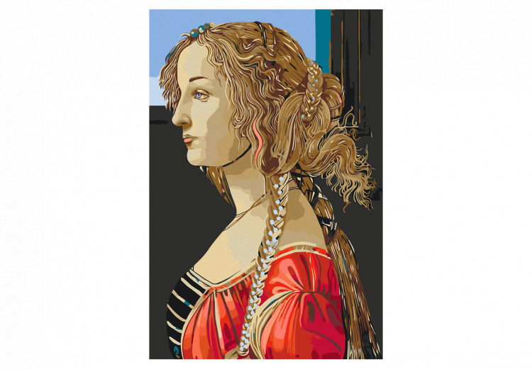 Obraz do malowania po numerach Simonetta Vespucci 134228 additionalImage 7