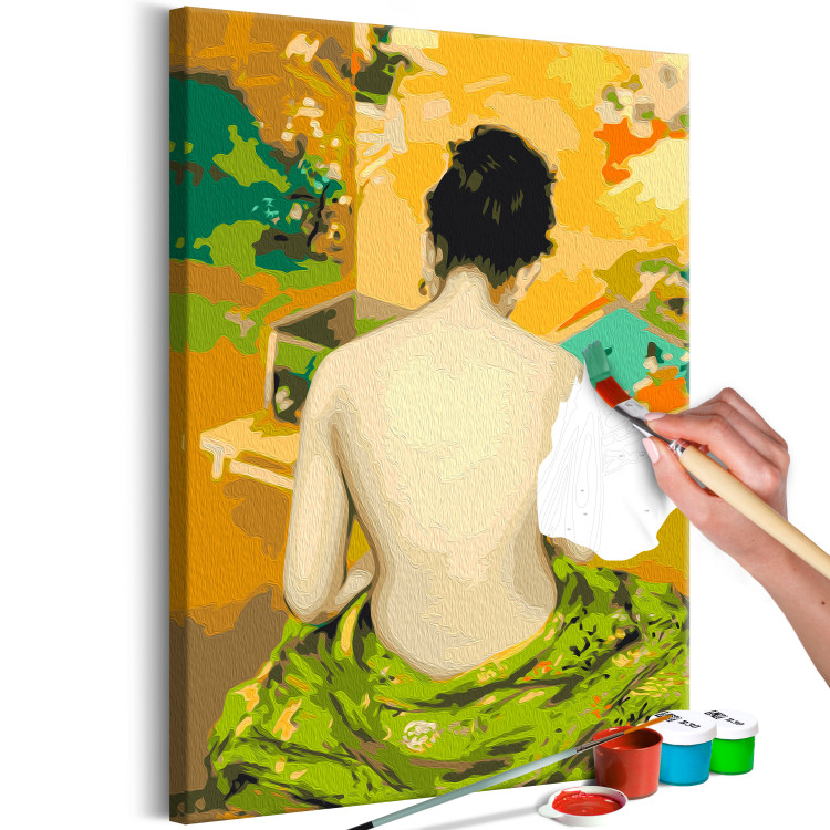 Obraz do malowania po numerach Back Of A Nude 134528 additionalImage 3