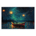 Cartel A Trip Under the Stars - An Impressionistic Landscape With a View of the Sea 151128