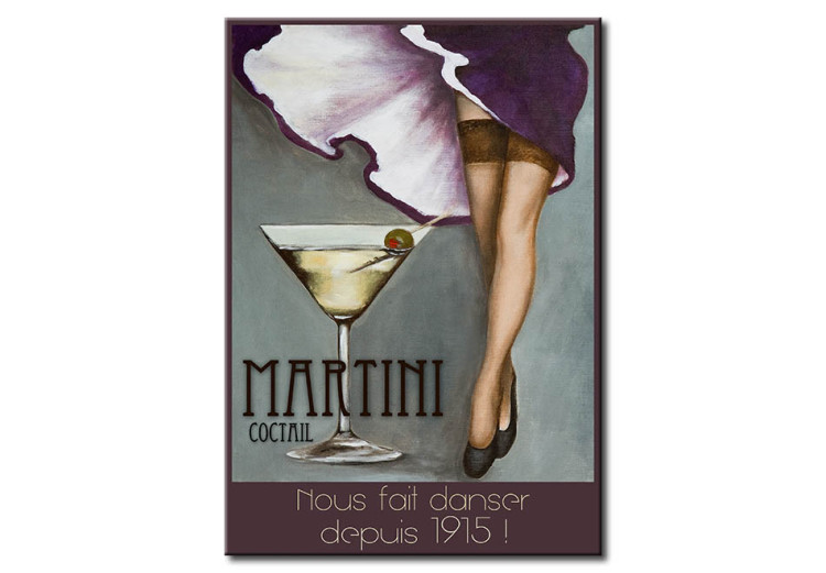 Cuadro decorativo Martini Coctail 49428