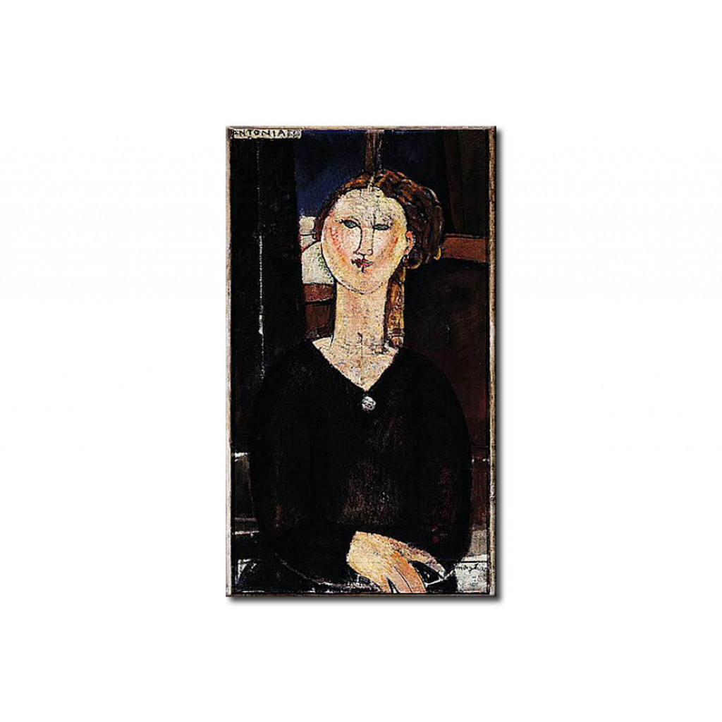 Schilderij  Amedeo Modigliani: Antonia