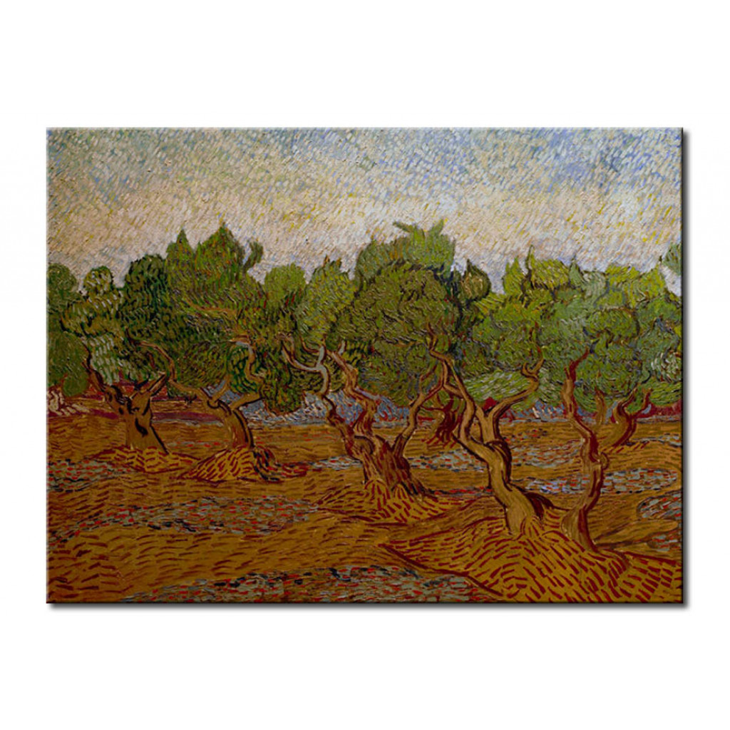 Reprodução Da Pintura Famosa Olive Grove