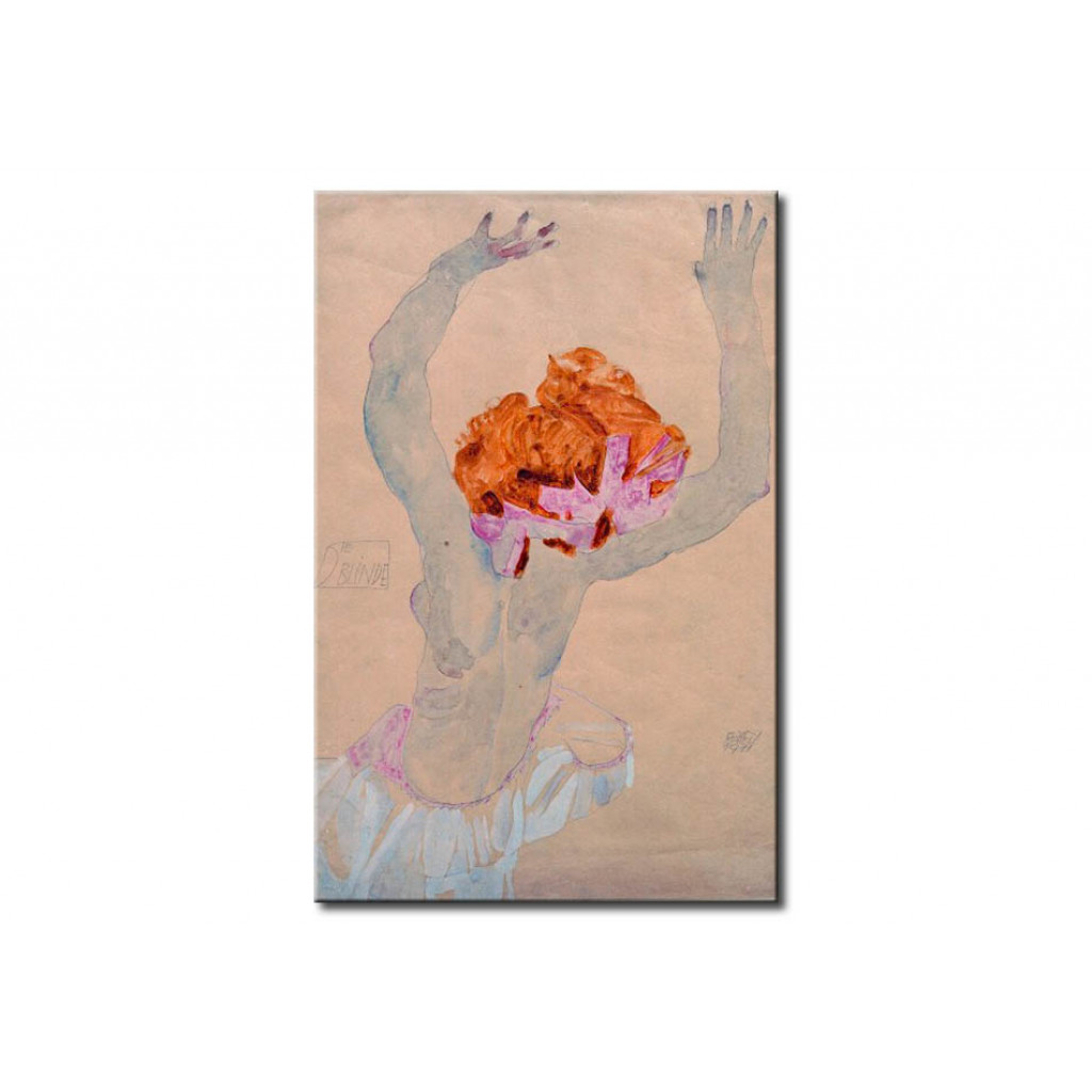 Schilderij  Egon Schiele: The Blind Woman