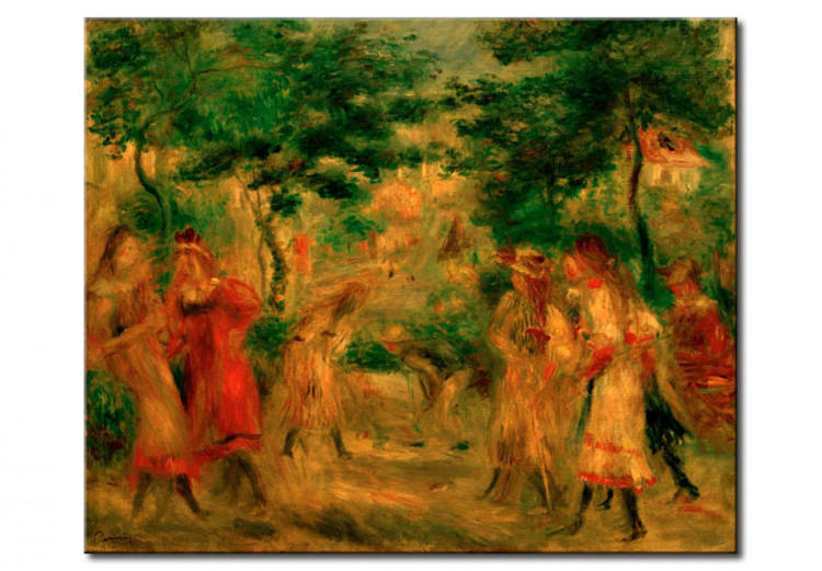 Reprodukcja obrazu Enfants dans le jardin de Montmartre 54428