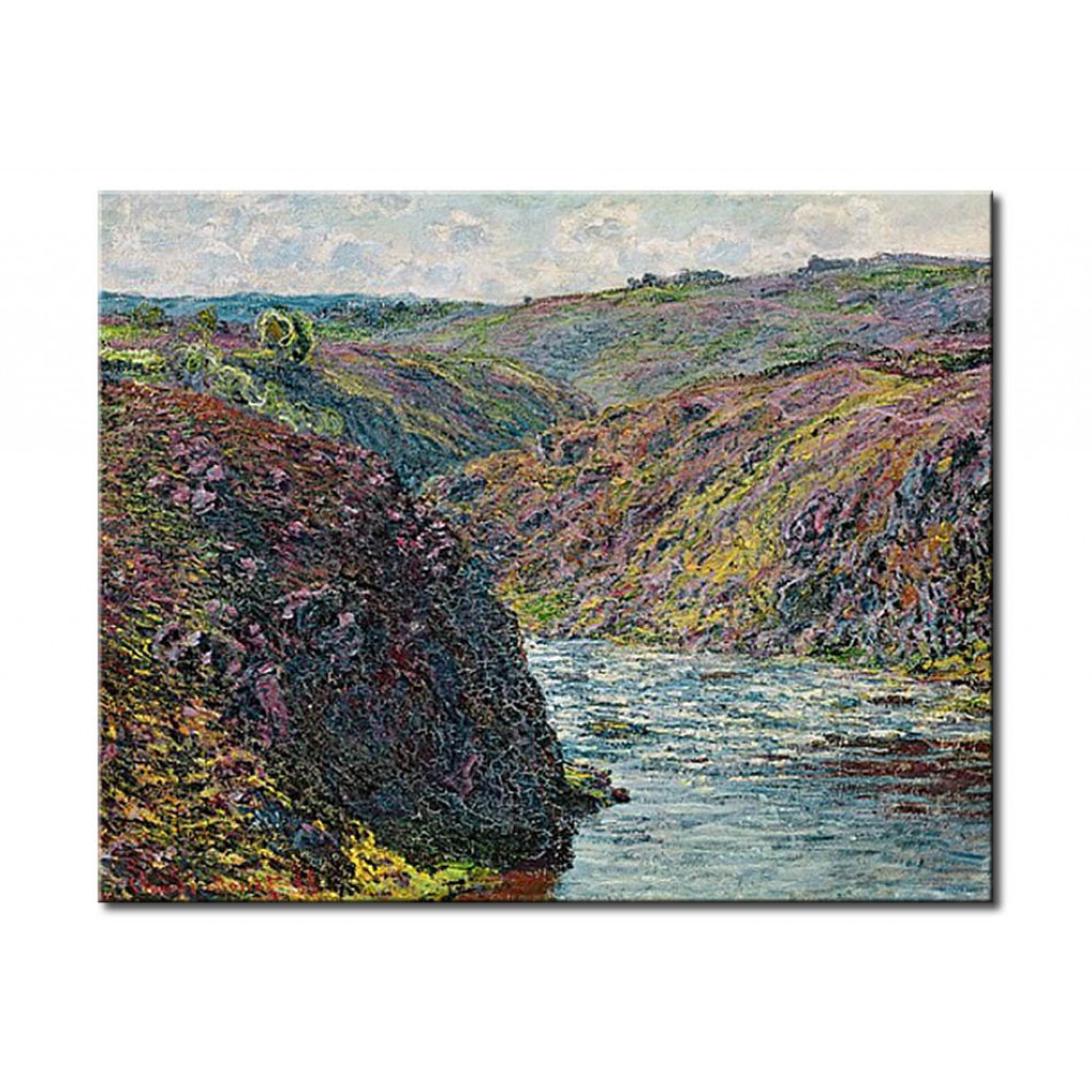Schilderij  Claude Monet: Ravines Of The Creuse At The End Of The Day