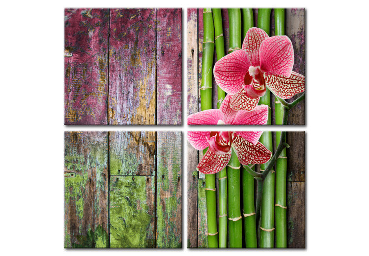 Obraz Bambus i orchidea 58828