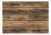 Mural Arquitetura Escandinava - padrão em painéis horizontais de madeira marrom 71728 additionalThumb 1