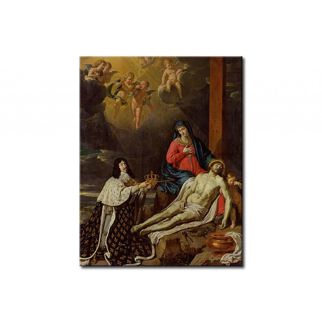 Schilderij  Philippe De Champaigne: The Vow Of Louis XIII