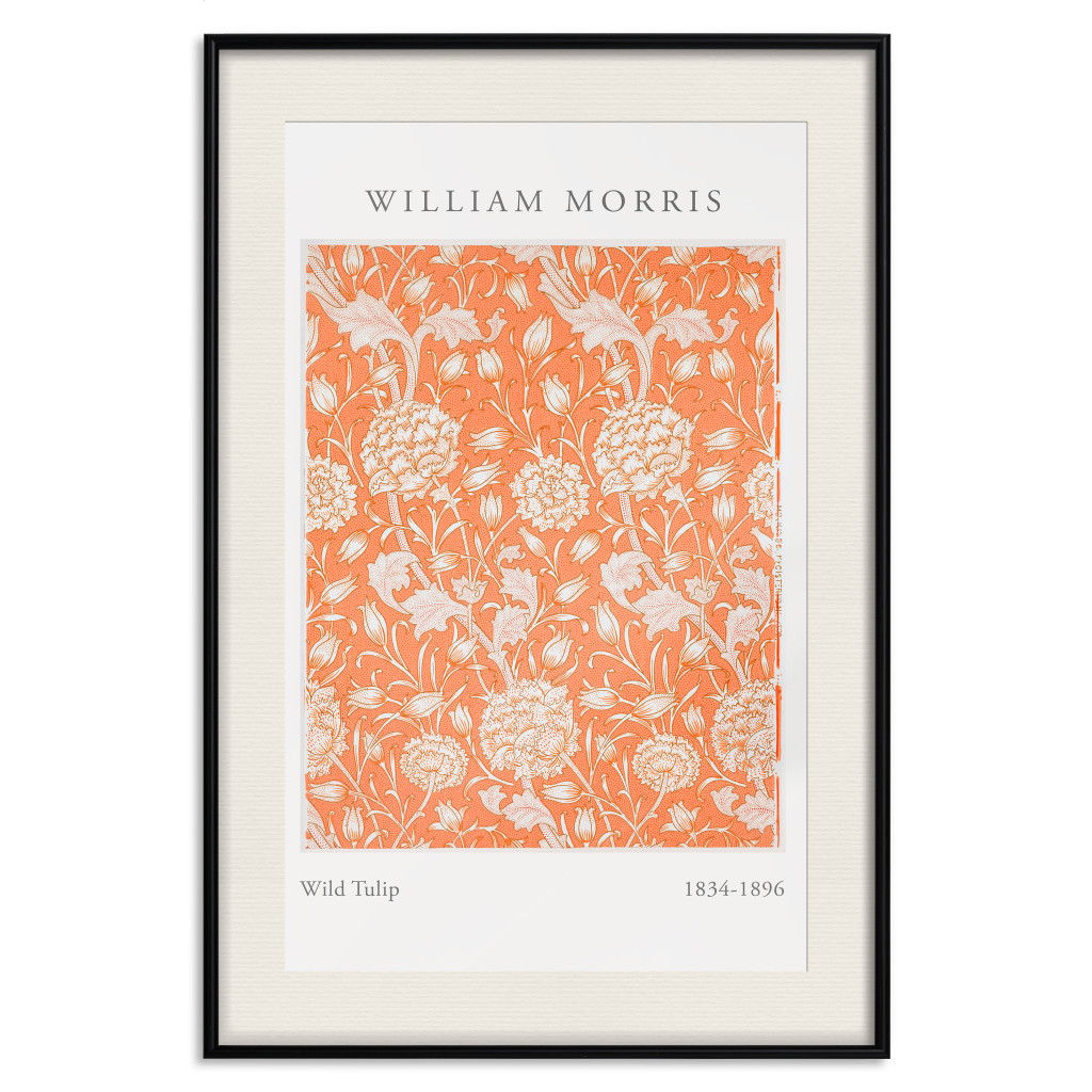 Plakat: Tulipany Williama Morrisa