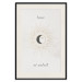 Poster Moon and Sun - Graphical Representation of Celestial Bodies in Bright Tones 146138 additionalThumb 25