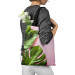 Shoppingväska A sweet combination - a floral composition in greens and pinks 147538 additionalThumb 3
