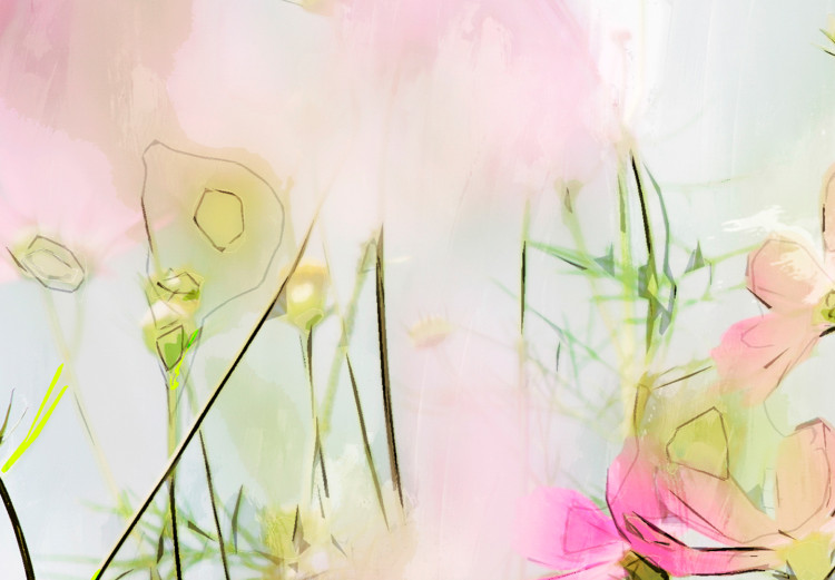 Obraz Kolorowa łąka - polna roślinność w wiosennym jasnym blasku 149738 additionalImage 4