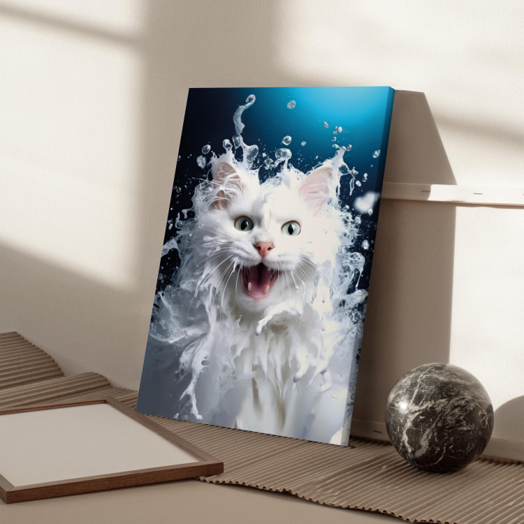 Tavla AI Norwegian Forest Cat - Wet Animal Fantasy Portrait - Vertical 150238 additionalImage 11