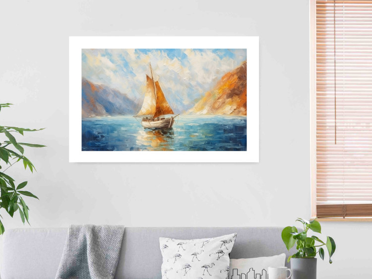 Poster Travel by Ship - A Landscape Inspired by the Works of Claude Monet 151138 additionalImage 4