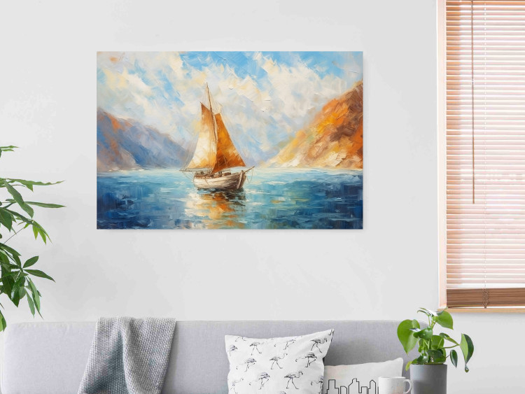 Poster Travel by Ship - A Landscape Inspired by the Works of Claude Monet 151138 additionalImage 8