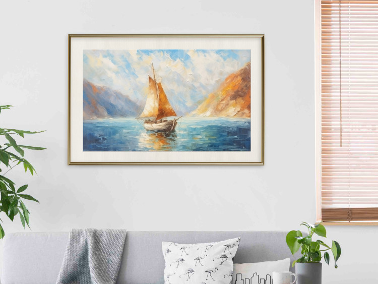 Poster Travel by Ship - A Landscape Inspired by the Works of Claude Monet 151138 additionalImage 15