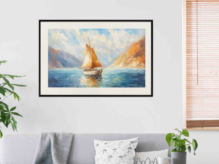 Poster Travel by Ship - A Landscape Inspired by the Works of Claude Monet 151138 additionalImage 12