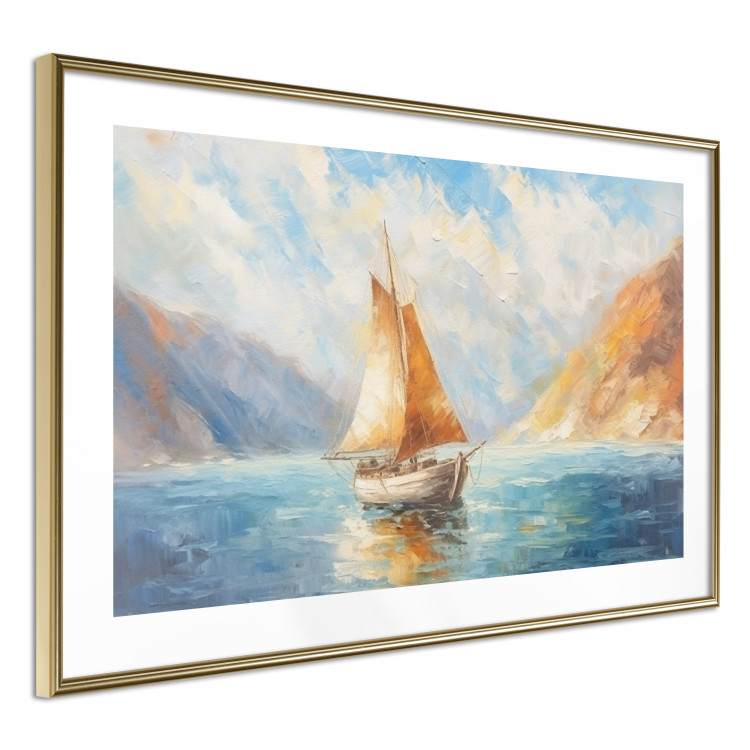 Poster Travel by Ship - A Landscape Inspired by the Works of Claude Monet 151138 additionalImage 9