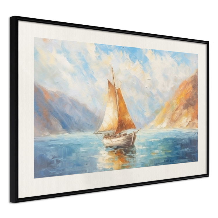 Poster Travel by Ship - A Landscape Inspired by the Works of Claude Monet 151138 additionalImage 11