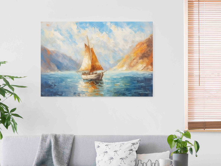 Poster Travel by Ship - A Landscape Inspired by the Works of Claude Monet 151138 additionalImage 6