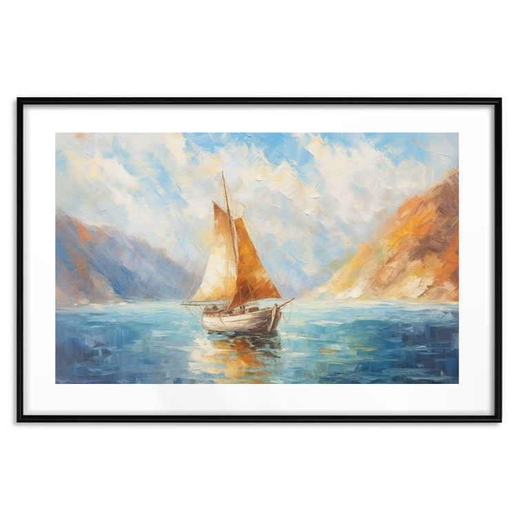 Poster Travel by Ship - A Landscape Inspired by the Works of Claude Monet 151138 additionalImage 25