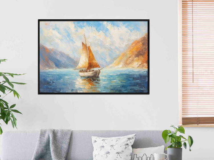 Poster Travel by Ship - A Landscape Inspired by the Works of Claude Monet 151138 additionalImage 17