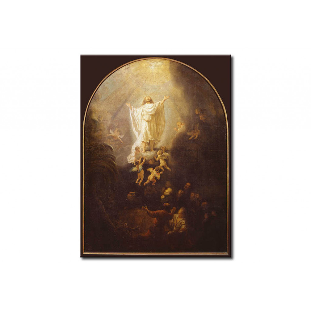 Schilderij  Rembrandt: The Ascension Of Christ