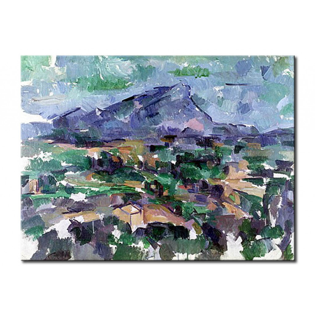 Schilderij  Paul Cézanne: Montagne Sainte-Victoire