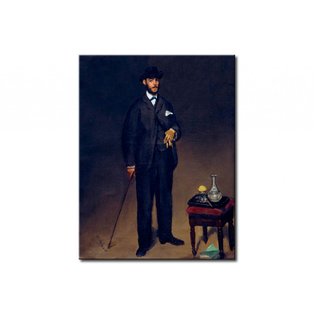 Schilderij  Edouard Manet: Porträt Théodore Duret