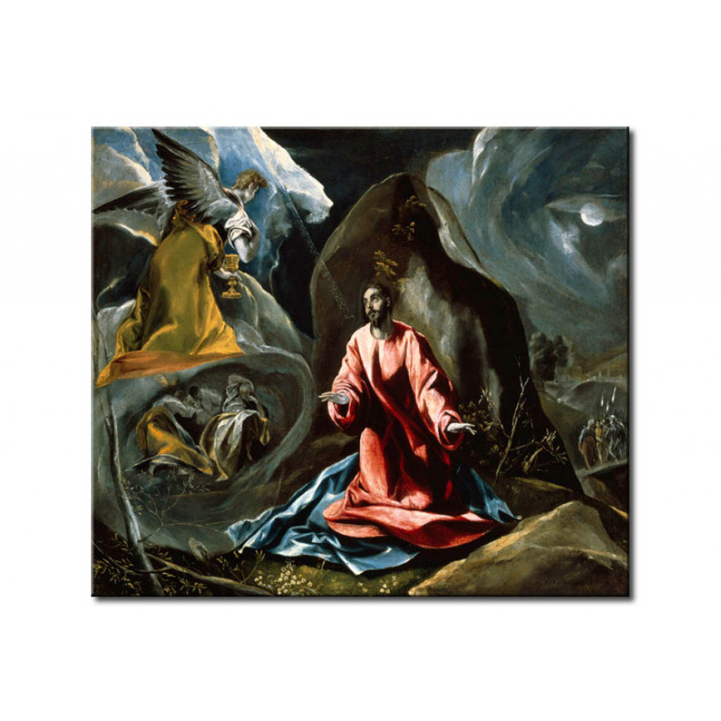 Schilderij  El Greco: Christ At The Mount Of Olives