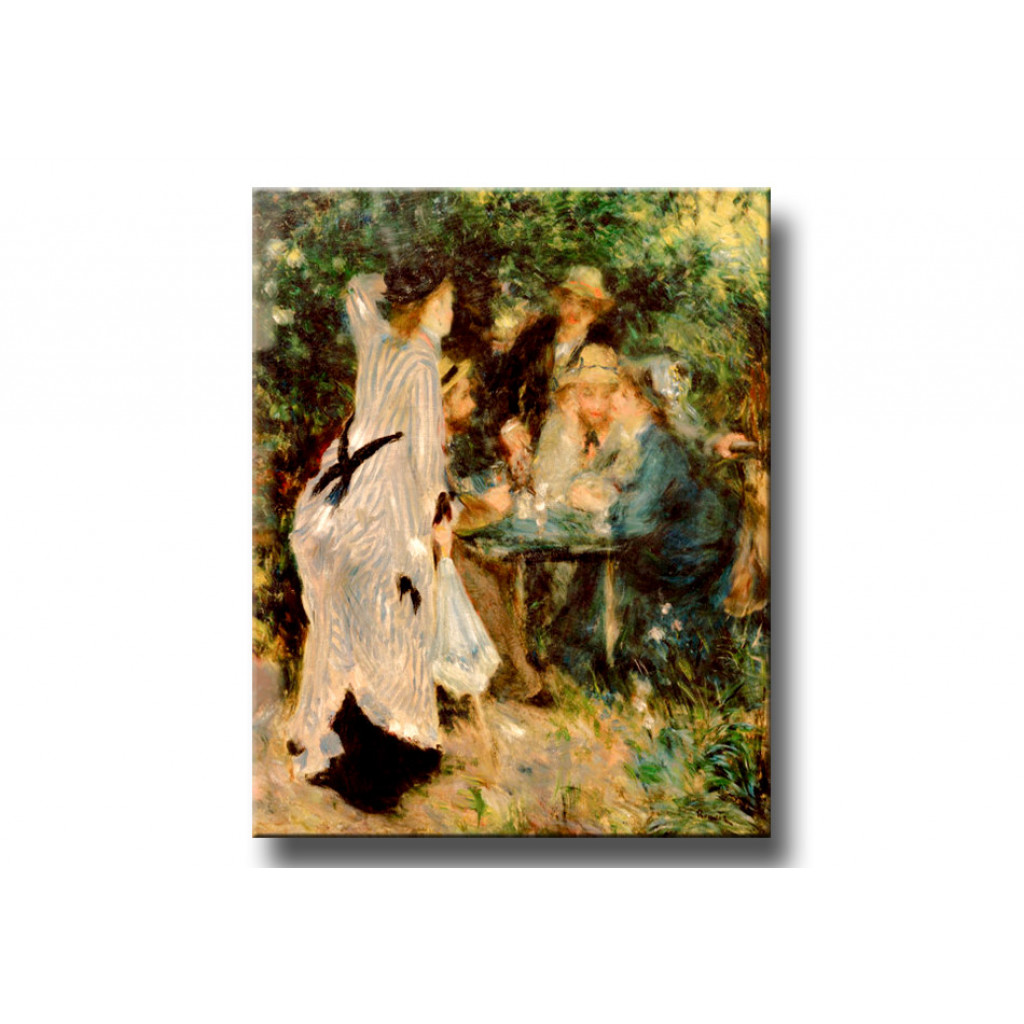 Schilderij  Pierre-Auguste Renoir: Au Jardin (Sous La Tonelle, Moulin De La Galette)
