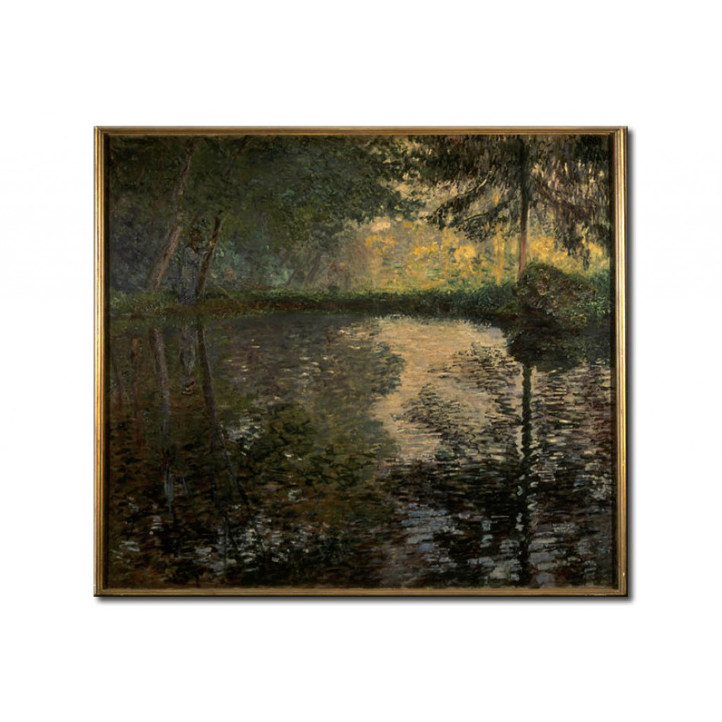Schilderij  Claude Monet: Pond In Montgeron